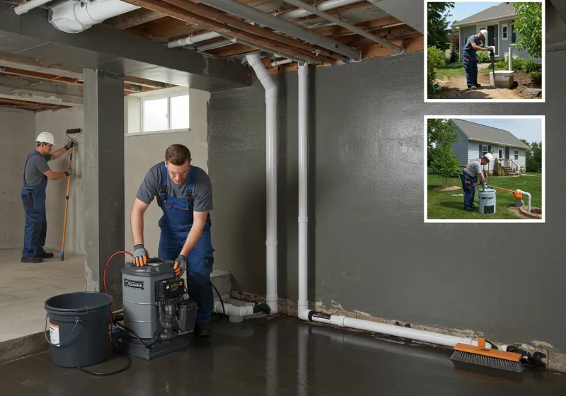 Basement Waterproofing and Flood Prevention process in Bystrom, CA